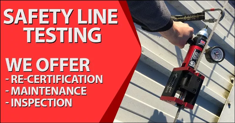 Safety Line Testing Salford Industrial Roofing - Salford, Greater Manchester